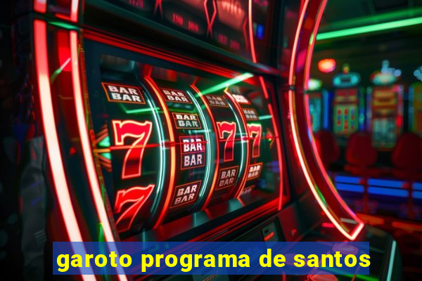 garoto programa de santos